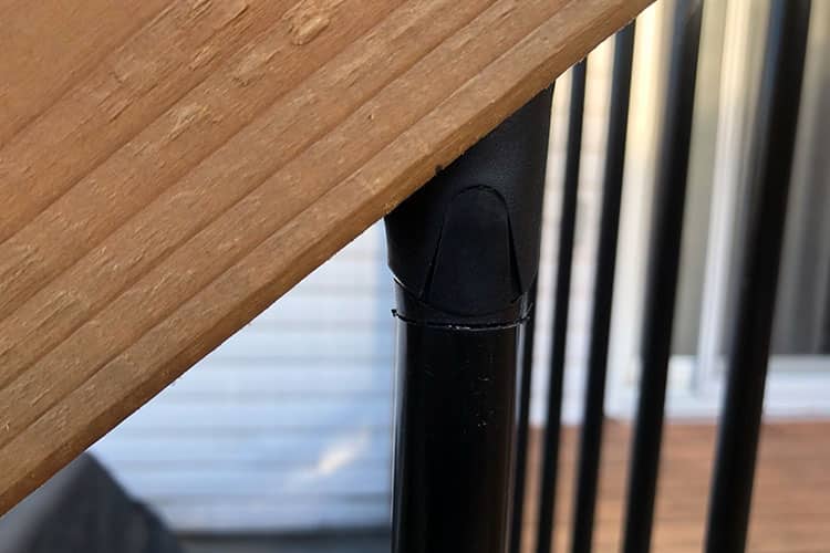 Baluster Connector Fence and Deck Rite Secured and helps with holding the integrity of your railing over time Pack of 50
